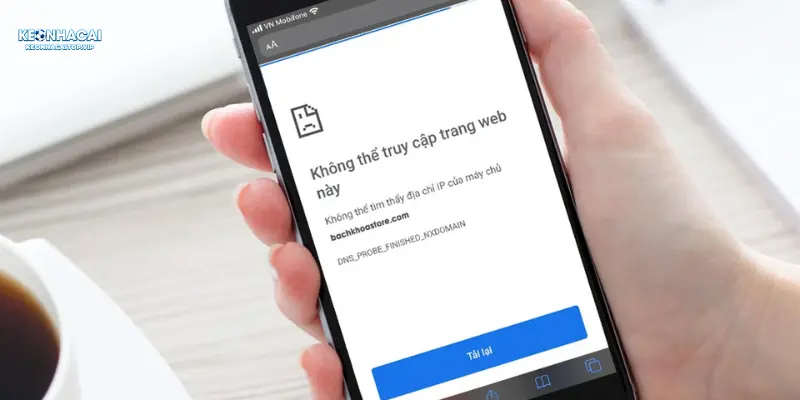 Câu hỏi thường gặp không truy cập được website keonhacaitop.vip
