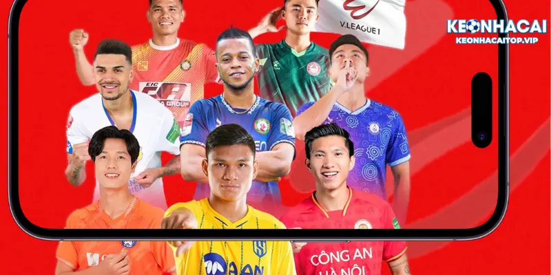 kết quả các trận đấu quốc nội tại V League