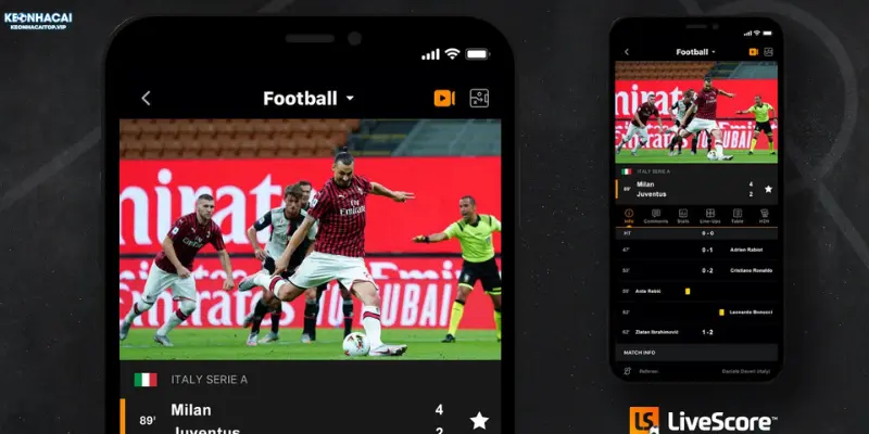Tìm hiểu về chuyên mục livescore tại keonhacai