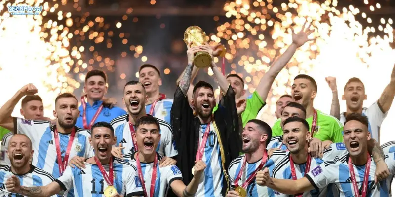Thành tích đáng ngưỡng mộ trong màu áo đội tuyển Argentina